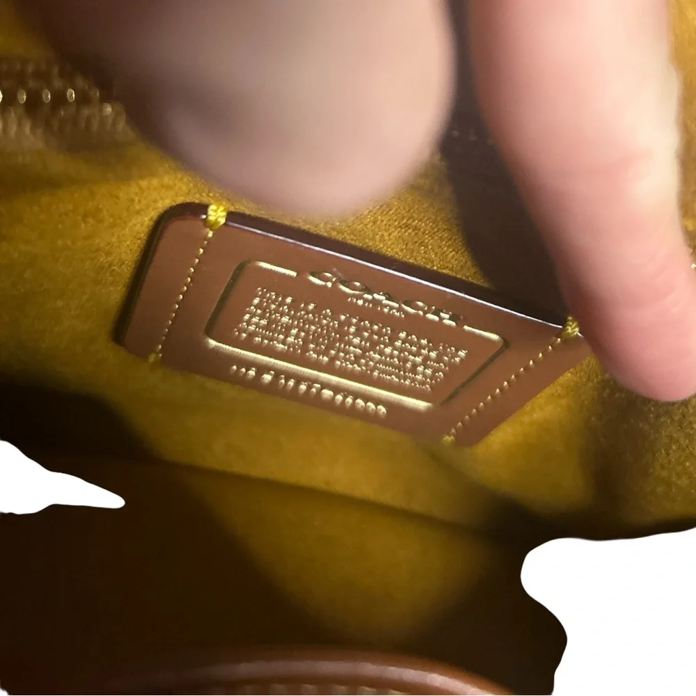 Coach Parker Restored Top Handle Whipstitch - Picture 9 of 9